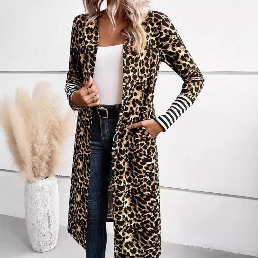 Damen Elegant gemusterter Cardigan R&B