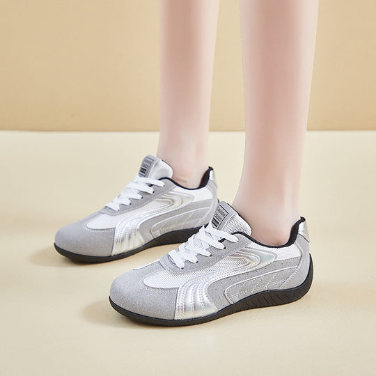 Damen High-Performance Sneakers mit rutschfester Laufsohle und atmungsaktiver Oberflächenstruktur R&B