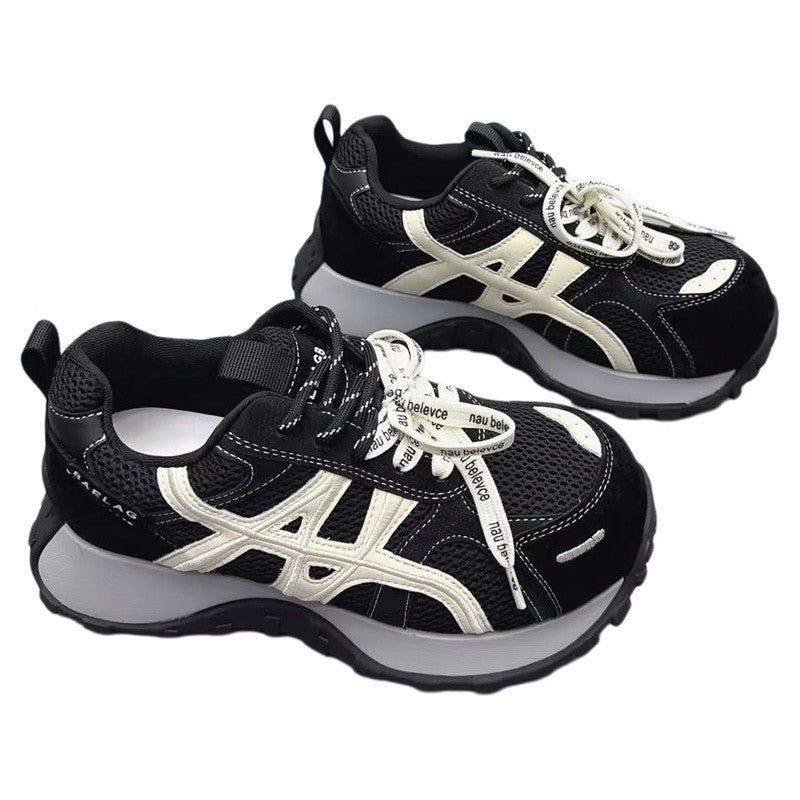 Damen sportliche Sneakers mit innovativer Dämpfungstechnologie und atmungsaktiver Obermaterialkombination R&B