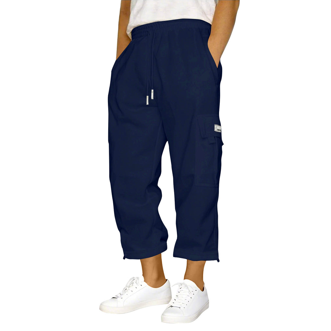 Damen Cargo-Hose mit elastischem Bund und praktischen Seitentaschen R&B