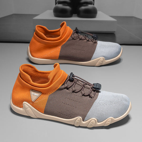 Damen Sportliche Schnürschuhe mit flexiblem Obermaterial und rutschfester Sohle R&B