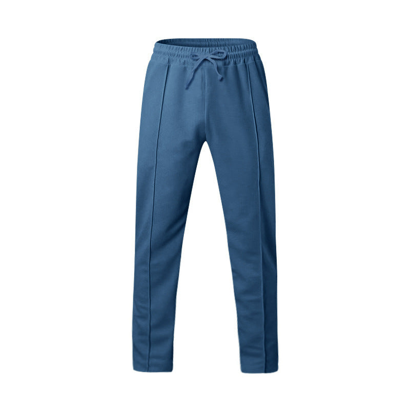Herren Sportliche Jogginghose mit flexiblem Bund und seitlichen Eingrifftaschen R&B