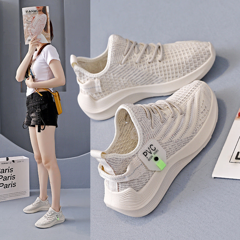 Damen Sportliche Sneakers mit atmungsaktivem Obermaterial und stabiler Sohle R&B