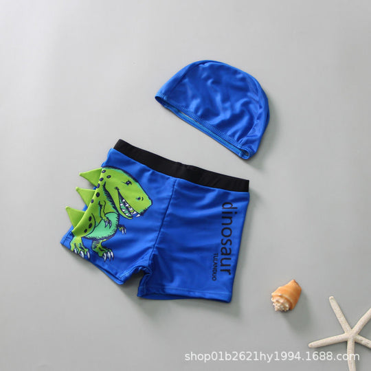 Jungen Schwimmshorts mit Dinosaurier-Motiv R&B