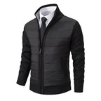 Herren Übergangsjacke mit hochabschließendem Kragen und atmungsaktiven Einsätzen R&B