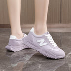 Damen Sportliche Lauf-Sneaker mit atmungsaktiver Obermaterialstruktur und rutschfester Sohle R&B
