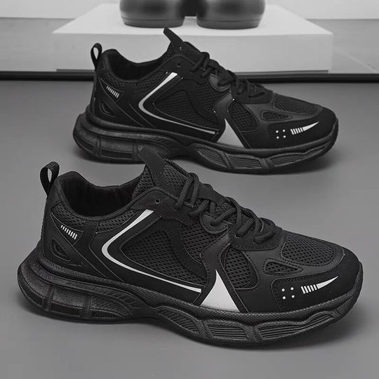 Damen Sportliche Sneakers mit atmungsaktiver Mesh-Oberfläche und dämpfendem Sohlenprofil R&B