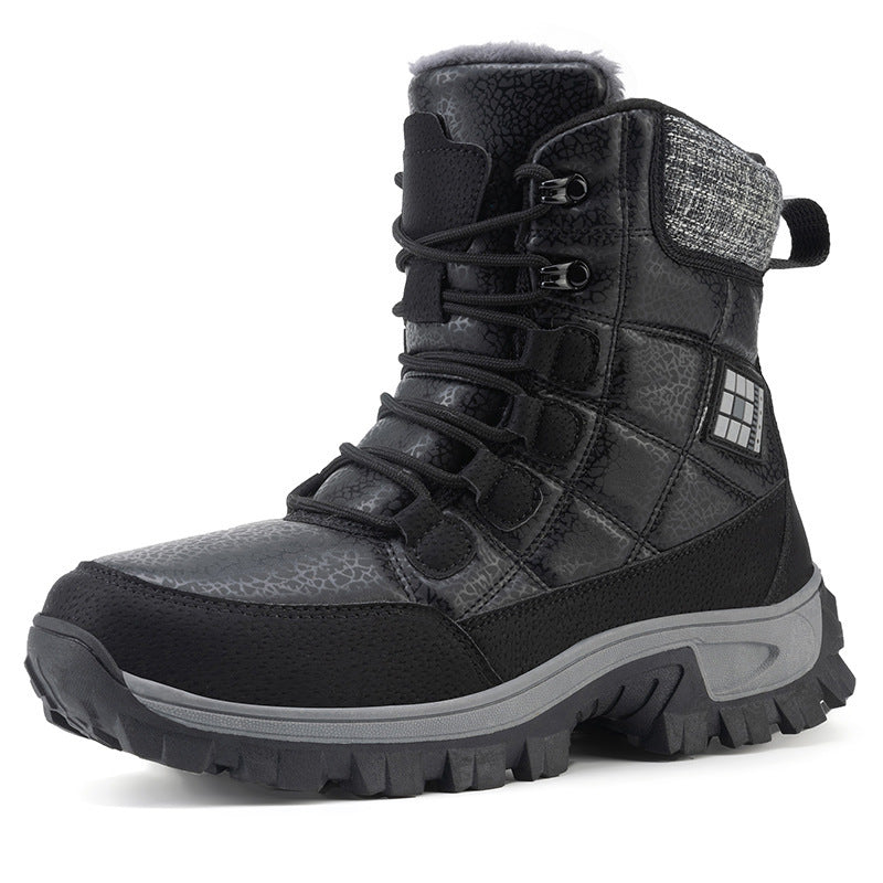 Damen Winterlicher Stiefel mit rutschfester Sohle und isolierendem Futter R&B
