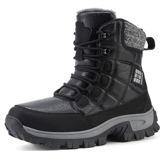Damen Winterlicher Stiefel mit rutschfester Sohle und isolierendem Futter R&B