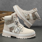Damen modische Wanderstiefel mit robustem Obermaterial und rutschfester Sohle
