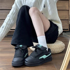 Damen Sneakers im sportlichen Vintage-Stil mit gepolsterter Innensohle