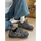 Damen sportliche Sneaker mit atmungsaktiver Mesh-Oberfläche R&B