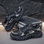 Damen Sportliche Multifunktions-Sneaker mit rutschfester Sohle und atmungsaktiver Obermaterialstruktur R&B