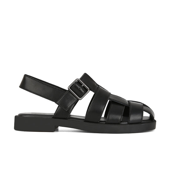 Damen komfortable Riemchen-Sandalen mit robustem Sohlenprofil und verstellbarem Schnallenverschluss R&B