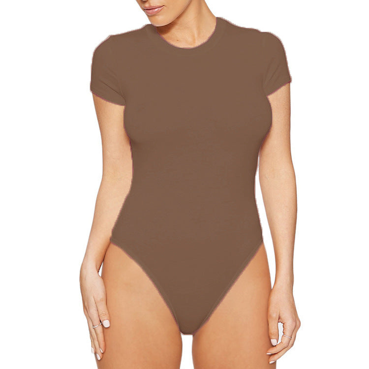 Damen Badesuit mit kurzem Arm und hoher Taillierung R&B