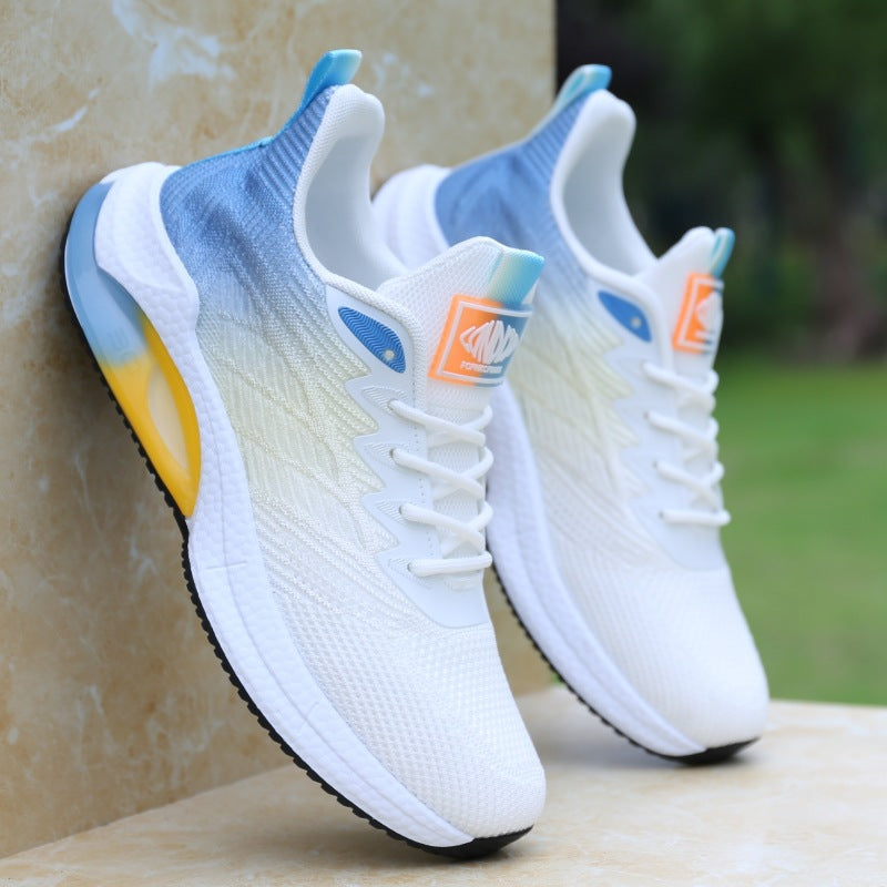 Damen Hochleistungs-Laufschuhe mit atmungsaktiver Oberflächenstruktur und innovativem Dämpfungssystem