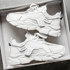 Damen Sportliche Chunky Sneakers mit atmungsaktivem Obermaterial und robuster Sohle