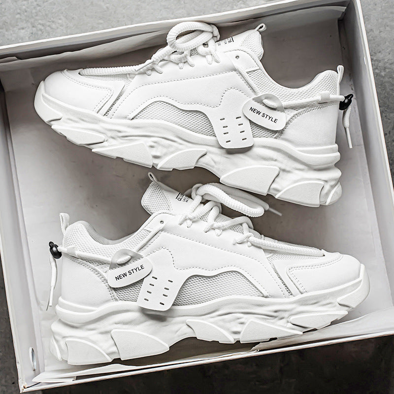 Damen Sportliche Chunky Sneakers mit atmungsaktivem Obermaterial und robuster Sohle