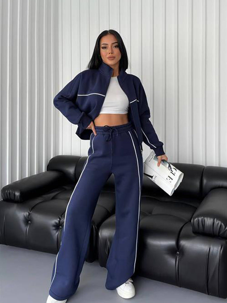 Damen stylisches Sport-Set mit modischem Schnitt R&B