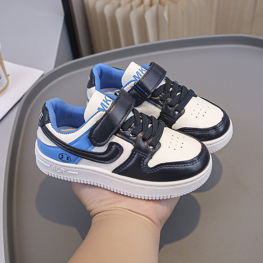 Damen sportliche Sneaker mit verstellbarem Klettverschluss und atmungsaktiver Mesh-Oberfläche R&B
