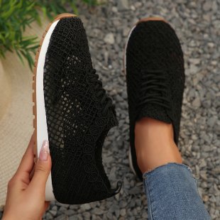 Damen atmungsaktive und flexible Netz-Sneaker R&B