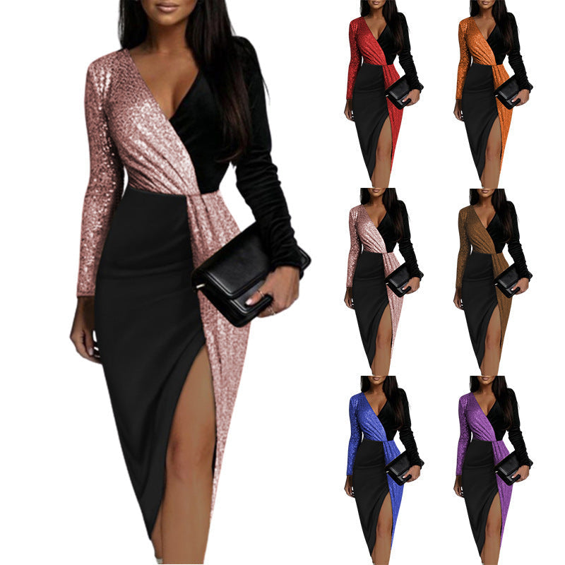 Damen Elegantes und trendiges Abendkleid R&B