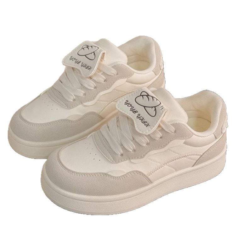 Damen Modische Sneaker mit luxuriösem Leder-Obermaterial R&B