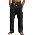 Herren Cargo-Hose mit verstellbarem Bund und praktischen Seitentaschen R&B
