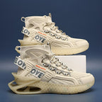 Damen Sportliche High-Top Sneakers mit innovativem Dämpfungssystem R&B