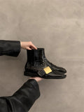 Damen elegante Stiefeletten mit modischer Schnallenverzierung R&B