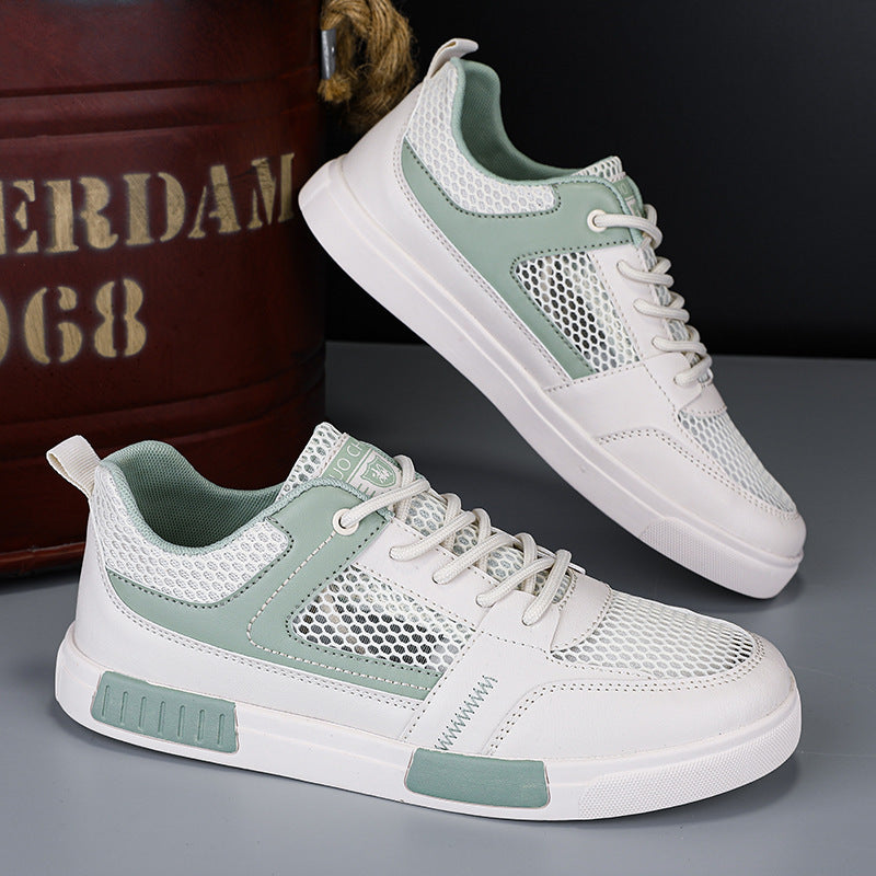 Damen Sportliche Sneakers mit atmungsaktivem Mesh-Obermaterial und dämpfender Sohle R&B