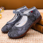 Damen Elegante und bequeme Ballerinas mit floralem Design R&B