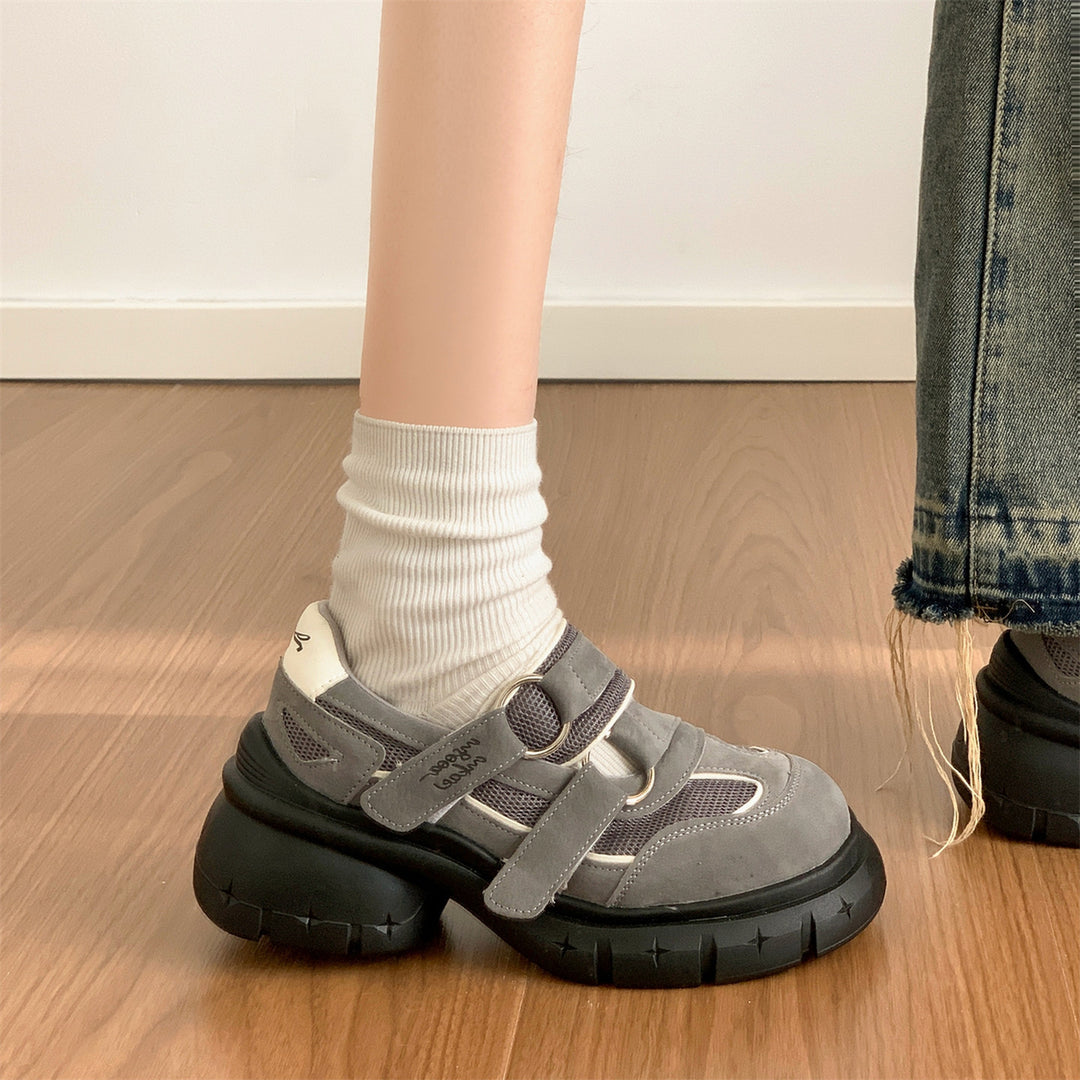 Damen Sportliche Sneaker mit Netz-Obermaterial und rutschfester Sohle R&B