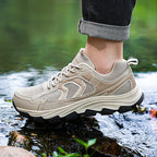 Damen Sportliche Wander-Sneaker mit rutschfester Profilsohle