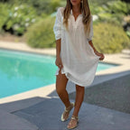 Damen lässiges Sommerkleid R&B