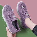 Damen Atmungsaktive Schnür-Sneaker mit flexibler Sohle R&B