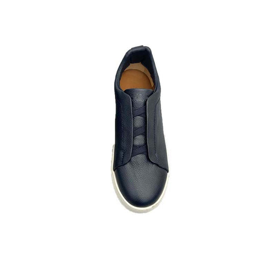 Damen Slip-On Sneakers mit eleganter Lederstruktur und rutschfester Sohle R&B
