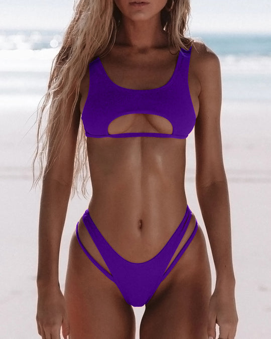 Damen Bikini-Set mit innovativem Cut-Out-Design R&B