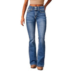 Damen Flared Jeans R&B