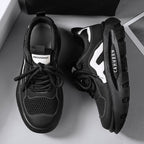 Damen Sportliche Mesh-Sneaker mit dämpfender Sohle R&B