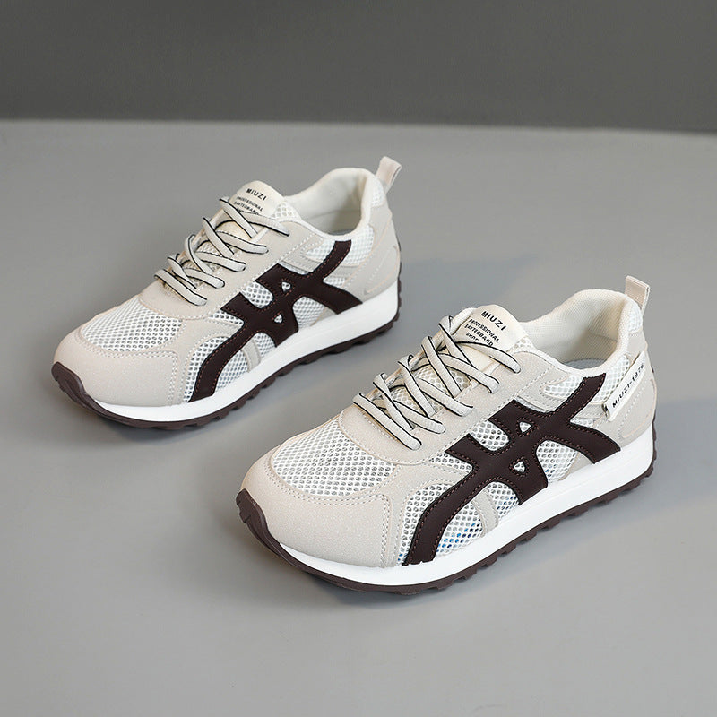 Damen Lauf Sneaker mit atmungsaktivem Mesh-Obermaterial und dämpfender Sohle R&B