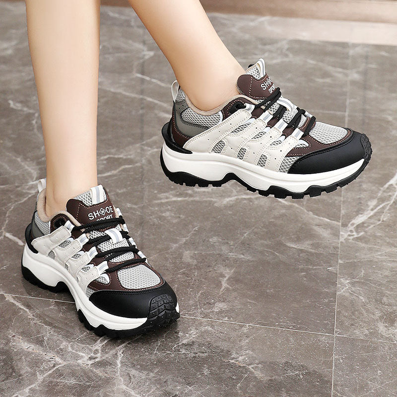 Damen Sportliche Lauf-Sneaker mit atmungsaktivem Obermaterial und dämpfender Sohle R&B