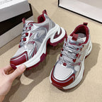 Damen Sportliche Trend Sneakers mit dämpfender Sohle und ergonomischem Design R&B