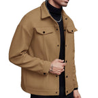 Herren moderne Freizeitjacke im lässigen Schnitt R&B