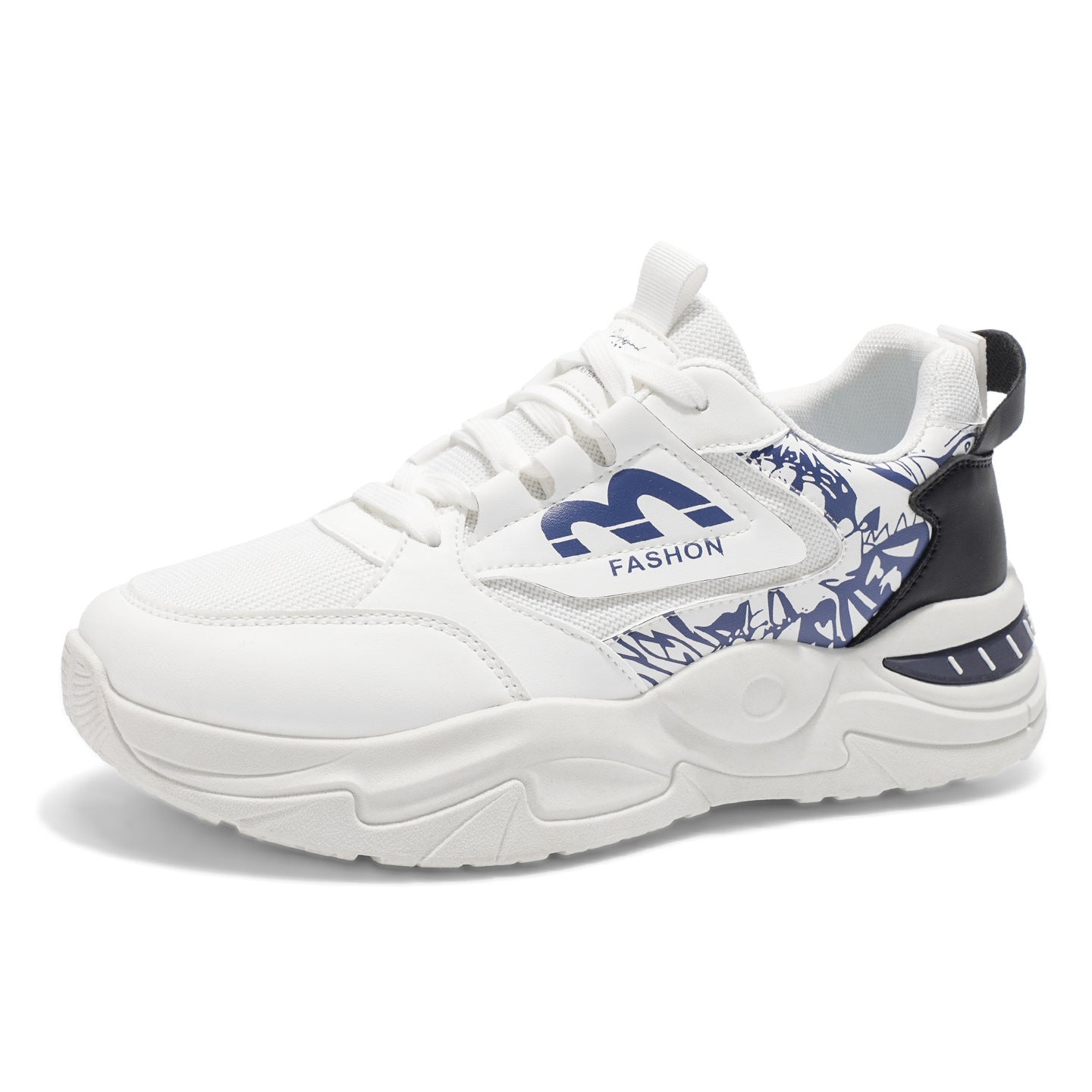 Damen Sportliche Sneakers mit dynamischer Profilgestaltung und rutschfester Sohle