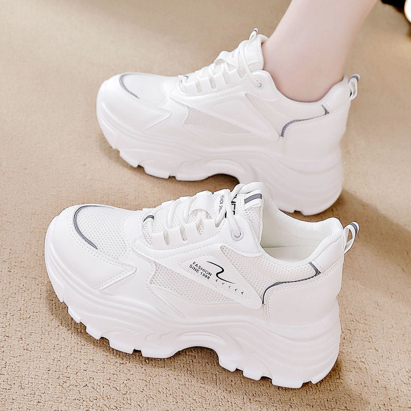 Damen Sportliche Sneakers mit dämpfender Laufsohle und stylischem Design