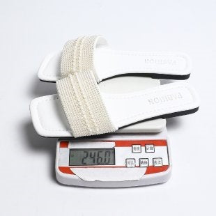 Damen Komfortable und elegante Slipper mit flachem Design R&B