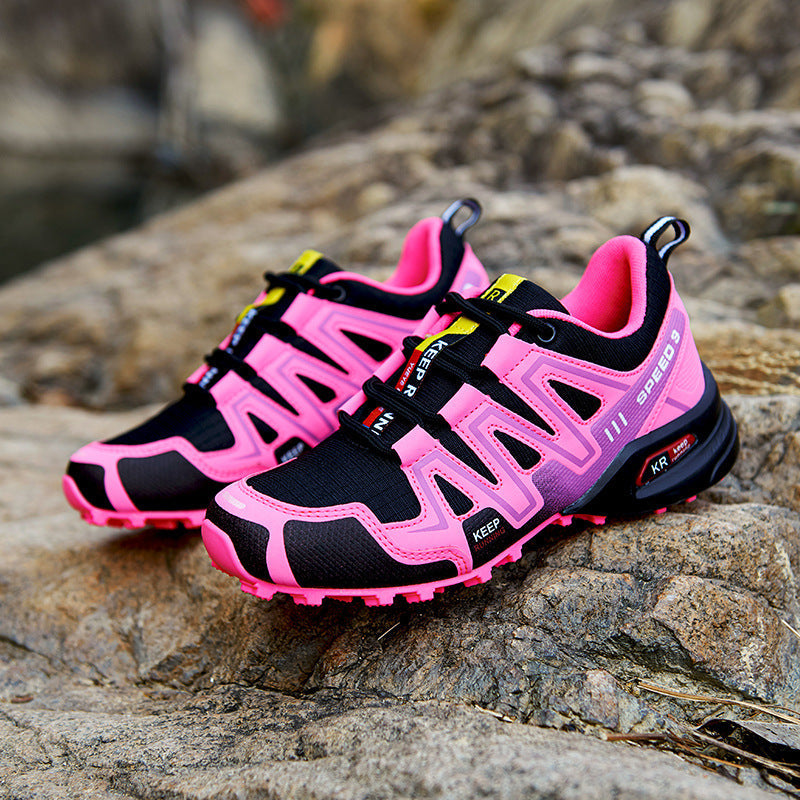 Damen Trail- und Freizeit-Sneaker mit verstärktem Halt R&B