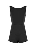 Damen Eleganter Jumpsuit mit figurbetonendem Schnitt und raffinierten Details EB
