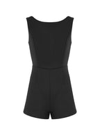 Damen Eleganter Jumpsuit mit figurbetonendem Schnitt und raffinierten Details EB